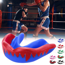 Load image into Gallery viewer, Sports Professional EVA Boxing Mouthguard Teeth Protector Taekwondo Sanda Rugby MMA Karate Basketball Trainer Braces Mouth Guard