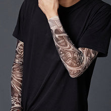 Load image into Gallery viewer, Unisex Punk Cool Tattoo Sun-proof Sleeves Fashion Arm Warmers Summer UV Protection Elastic Sleeve for Man Woman