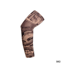 Load image into Gallery viewer, Unisex Punk Cool Tattoo Sun-proof Sleeves Fashion Arm Warmers Summer UV Protection Elastic Sleeve for Man Woman