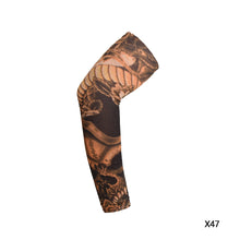 Load image into Gallery viewer, Unisex Punk Cool Tattoo Sun-proof Sleeves Fashion Arm Warmers Summer UV Protection Elastic Sleeve for Man Woman