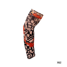 Load image into Gallery viewer, Unisex Punk Cool Tattoo Sun-proof Sleeves Fashion Arm Warmers Summer UV Protection Elastic Sleeve for Man Woman