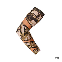 Load image into Gallery viewer, Fashion Seamless Cycling Fishing Sun-proof Sleeves Unisex Punk Cool Tattoo Summer Arm UV Protection Elastic Sleeve