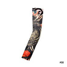 Load image into Gallery viewer, Fashion Seamless Cycling Fishing Sun-proof Sleeves Unisex Punk Cool Tattoo Summer Arm UV Protection Elastic Sleeve