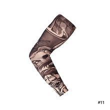 Load image into Gallery viewer, Fashion Seamless Cycling Fishing Sun-proof Sleeves Unisex Punk Cool Tattoo Summer Arm UV Protection Elastic Sleeve