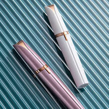 Load image into Gallery viewer, Women Electric Eyebrow Trimmer Portable Rechargeable Eyebrow Trimmer Painless Epilator Brows Shaver Hair Remover