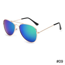 Load image into Gallery viewer, Fashion Colorful Children Sunglasses Color Reflective Children Sunglasses Kids Personality Sunglasses for Outdoor Activities
