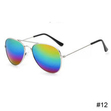 Load image into Gallery viewer, Fashion Colorful Children Sunglasses Color Reflective Children Sunglasses Kids Personality Sunglasses for Outdoor Activities