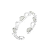 Load image into Gallery viewer, Fashion Luminous Love Adjustable Ring Creative Personality Luminous Ring Open Ring Women Jewelry Accessories