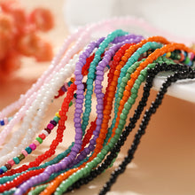 Load image into Gallery viewer, Fashion Creative Colorful Rice Bead Necklace Bohemian Clavicle Choker Beaded Necklace Jewelry Gifts for Women