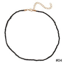 Load image into Gallery viewer, Fashion Creative Colorful Rice Bead Necklace Bohemian Clavicle Choker Beaded Necklace Jewelry Gifts for Women