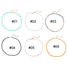 Load image into Gallery viewer, Fashion Creative Colorful Rice Bead Necklace Bohemian Clavicle Choker Beaded Necklace Jewelry Gifts for Women