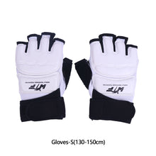 Load image into Gallery viewer, 1 Pair Taekwondo Protectors Sanda Training Match Hands Feet Guard Banket Gloves Foot Hand Joint Protective Gear