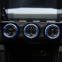 Load image into Gallery viewer, 3Pcs Car Styling Ac Knob Air Conditioning Knob Heat Control Switch Knob Button For Subaru Forester Impreza XV Crosstrek WRX Levorg