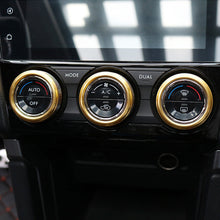 Load image into Gallery viewer, 3Pcs Car Styling Ac Knob Air Conditioning Knob Heat Control Switch Knob Button For Subaru Forester Impreza XV Crosstrek WRX Levorg