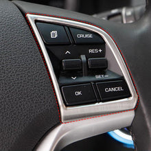 Load image into Gallery viewer, Car Steering Wheel Switch Button Sequins Cover Interior Decoration Trim Accessories For Hyundai Tucson 2015-2020