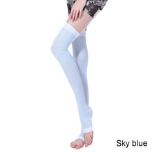 Load image into Gallery viewer, 1 Pair Legs Shaper Stovepipe Socks Sleep Stovepipe Socks Shaping Long Compression Socks Weight Loss Socks