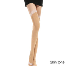 Load image into Gallery viewer, 1 Pair Legs Shaper Stovepipe Socks Sleep Stovepipe Socks Shaping Long Compression Socks Weight Loss Socks
