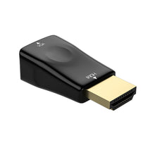Load image into Gallery viewer, Mini HDMI-compatible To VGA Adapter HD 1080P VGA Output PC Converter Connector Audio Video For XiaoMi Huawei Laptop Game Gadgets