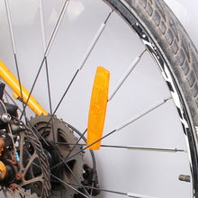 Load image into Gallery viewer, 4Pcs Road Bike Warning Spoke Safety Warning Light Wheel Rim Reflective Mount Night Reflectors Flashing Lights Cycling Light