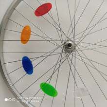 Load image into Gallery viewer, 4Pcs Mountain Bike Spoke Reflector Wheel Steel Rim Reflectors Bicycle Reflective Light MTB Reflector Light Cycling Acessories