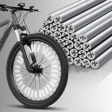 Load image into Gallery viewer, 12Pcs Reflective Mount Clip Tube Warning Strip Bicycle Wheel Spoke Reflector Stripe Steel Wire Lamp MTB Bike Reflector Light