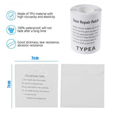 Load image into Gallery viewer, Self Adhesive Tenacious Transparent TPU Waterproof Patch Universal Camping Awnings Tent Water Toys Swimming Ring Repair Tape