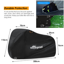 Load image into Gallery viewer, Waterproof Outdoor Bike Cover MTB Road Bicycle Protector Case Protective Gear Dustproof UV Shelter Bicycle Gear Bike Accessories