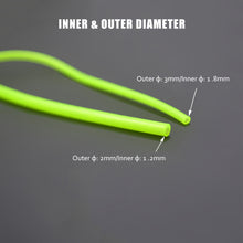 Load image into Gallery viewer, 1/5/10M Luminous Fishing Tube Night Fluorescent Glow Sub Line Rig Fishing Rig Hook Line Glow Pipe Light Tackle Fishing Tackle