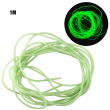 Load image into Gallery viewer, 1/5/10M Luminous Fishing Tube Night Fluorescent Glow Sub Line Rig Fishing Rig Hook Line Glow Pipe Light Tackle Fishing Tackle