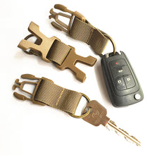 Load image into Gallery viewer, Outdoor Molle Webbing Attach Belt Clip Backpack Strap Clasp Quickdraw Carabiner Camp Water Bottle Hanger Tactical Holder Hook
