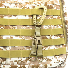 Load image into Gallery viewer, Outdoor Molle Webbing Attach Belt Clip Backpack Strap Clasp Quickdraw Carabiner Camp Water Bottle Hanger Tactical Holder Hook