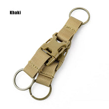 Load image into Gallery viewer, Outdoor Molle Webbing Attach Belt Clip Backpack Strap Clasp Quickdraw Carabiner Camp Water Bottle Hanger Tactical Holder Hook
