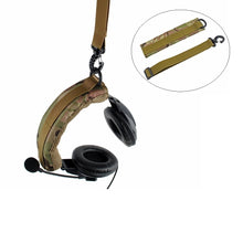 Load image into Gallery viewer, Tactical Modular Headphone Protection Cover Call Headband Earmuff MOLLE Protection Case Headset Cover For Shooting Hunting