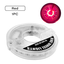 Load image into Gallery viewer, 22LED Intelligent Induction Bicycle Wheel Light Vibration Sensing Spoke Lights Rechargeable Flash Spoke Light Kids Balance Light