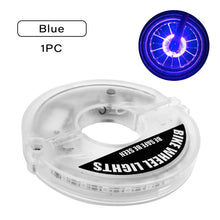Load image into Gallery viewer, 22LED Intelligent Induction Bicycle Wheel Light Vibration Sensing Spoke Lights Rechargeable Flash Spoke Light Kids Balance Light