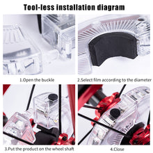 Load image into Gallery viewer, Rechargeable Smart Bicycle Wheel Light Bike Hub Spoke Light LED Cycling Spoke Light Kids Balance Bike Light Bicycle Accessories