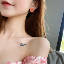 Load image into Gallery viewer, Cartoon Smiling Face Painted Earrings Female Cute Dripping Flower Earrings Creative Asymmetric Ear Clips Women Jewelry Accessories