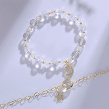 Load image into Gallery viewer, Fashion Beaded Branch Strawberry Crystal Bracelet Adjustable Moon Star Bracelet White Women Elegant Jewelry Gift Accessories