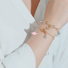 Load image into Gallery viewer, Fashion Beaded Branch Strawberry Crystal Bracelet Adjustable Moon Star Bracelet White Women Elegant Jewelry Gift Accessories
