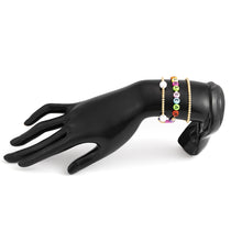 Load image into Gallery viewer, 3pcs/set Boho Colorful Acrylic Letter Bracelet Rice Beads Beaded Wristband Charm Set Summer Women Jewelry Accessories