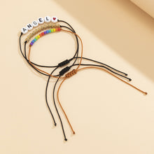 Load image into Gallery viewer, 3pcs/set Personality Letter Heart Set Bracelet Female Adjustable Rice Beads Bohemia Summer Jewelry Beaded Bracelet Wristband