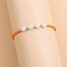 Load image into Gallery viewer, Simple Imitation Pearl Rice Bead Bracelet Summer Women Female Braided Bracelet Set Wristband Jewelry Accessories