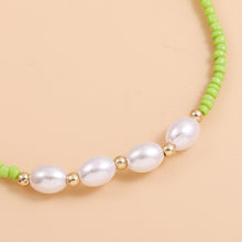 Load image into Gallery viewer, Simple Imitation Pearl Rice Bead Bracelet Summer Women Female Braided Bracelet Set Wristband Jewelry Accessories