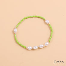 Load image into Gallery viewer, Simple Imitation Pearl Rice Bead Bracelet Summer Women Female Braided Bracelet Set Wristband Jewelry Accessories