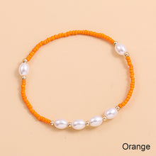 Load image into Gallery viewer, Simple Imitation Pearl Rice Bead Bracelet Summer Women Female Braided Bracelet Set Wristband Jewelry Accessories