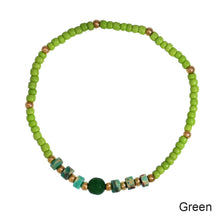 Load image into Gallery viewer, Fashion Boho Bead Bracelet Women's Ethnic Color Stacked Glass Bead Stretch Bracelet Female Beaded Wristband Jewelry
