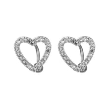 Load image into Gallery viewer, Fashion Belly Button Ring Creative Heart Shape Belly Button Nail Full Inlaid Stone Jewelry Rhinestones Women Sexy Body Nails