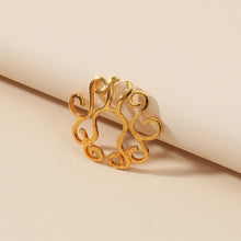 Load image into Gallery viewer, Fashion Creative Flower Type Rodless Fake Nipple Ring Female Ladies Nipple Nails Women Gold Body Accessories Jewelry