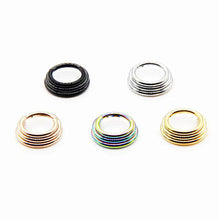 Load image into Gallery viewer, Surgical Steel Segment Nose Ring Septum Round Cartilage Earrings Body Piercing Jewelry for Women Men Body Piercing Jewelry