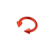 Load image into Gallery viewer, Cone C-shaped Circular Septum Nose Ring Surgical Steel Nipple Hoops Nose Septum Ear Bone Nose Nail Piercing Body Jewelry